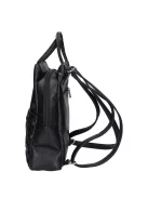 Karen D 694 fekete fonott rostbőr női táska