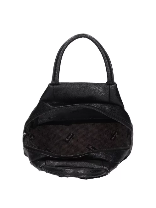 Karen D 694 fekete fonott rostbőr női táska