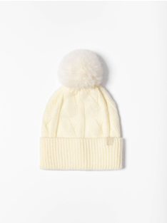 Heavy Tools PILKO ivory kötött sapka