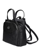 Chiara rostbőr táska K 7044 fekete virág