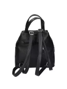 Chiara rostbőr táska K 7044 fekete virág