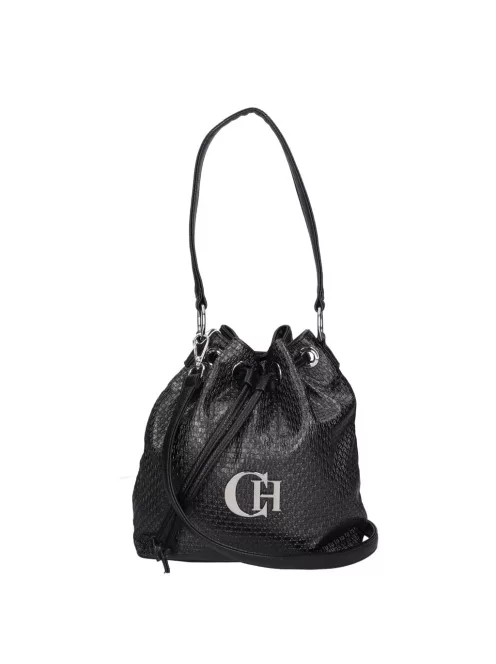 Chiara I 5056 fekete CH rostbőr táska