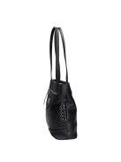 Karen 1740 fekete lakk rostbőr női táska