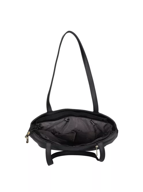 Karen 1740 fekete lakk rostbőr női táska