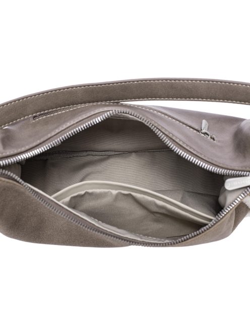 David Jones CM7754 fekete szőrme női válltáska