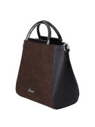 Karen 1680 fekete barna virág rostbőr táska