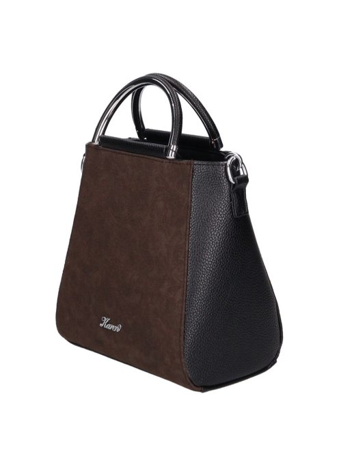 Karen 1680 fekete barna virág rostbőr táska