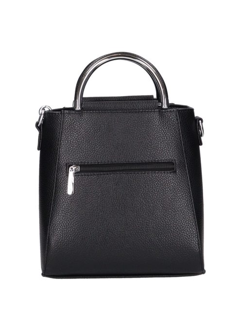 Karen 1680 fekete barna virág rostbőr táska