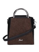 Karen 1680 fekete barna virág rostbőr táska