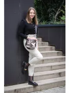 Karen KR 001 barna arany rostbőr táska