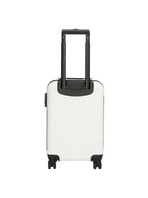 Enrico Benetti Louisville fehér 4 kerekű kabinbőrönd