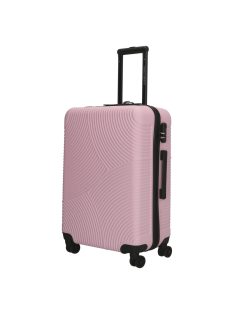   Enrico Benetti Louisville rózsaszín 4 kerekű női közepes bőrönd