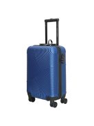 Enrico Benetti Louisville acélkék 4 kerekű kabinbőrönd