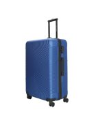 Enrico Benetti Louisville acélkék 4 kerekű nagy bőrönd