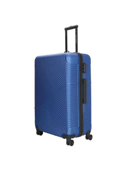 Enrico Benetti Louisville acélkék 4 kerekű nagy bőrönd