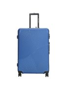 Enrico Benetti Louisville acélkék 4 kerekű nagy bőrönd