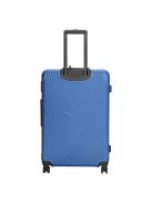 Enrico Benetti Louisville acélkék 4 kerekű nagy bőrönd