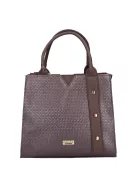 Chiara M 8047 barna rostbőr táska