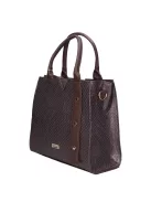 Chiara M 8047 barna rostbőr táska