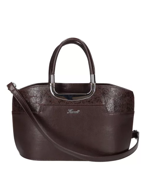 Karen 9079 bis barna virág rostbőr táska