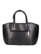 Karen 9079 bis fekete virág rostbőr táska