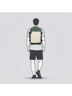   Enrico Benetti férfi 56010 zöld bézs Ryanair és Wizzair hátizsák kézipoggyász