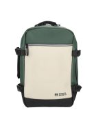 Enrico Benetti férfi 56010 zöld bézs Ryanair és Wizzair hátizsák kézipoggyász