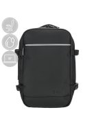 Enrico Benetti férfi 56010 fekete Ryanair és Wizzair hátizsák kézipoggyász