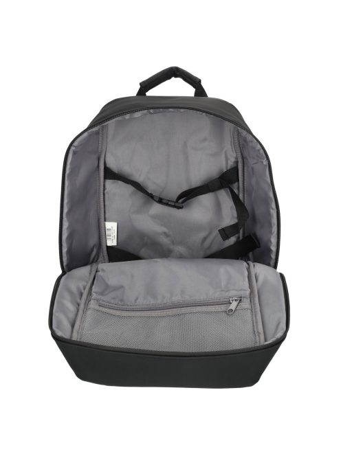 Enrico Benetti férfi 56010 fekete Ryanair és Wizzair hátizsák kézipoggyász