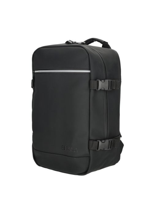 Enrico Benetti férfi 56010 fekete Ryanair és Wizzair hátizsák kézipoggyász