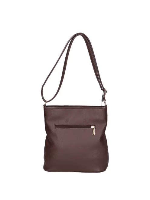 Karen N 157 barna virág rostbőr táska 