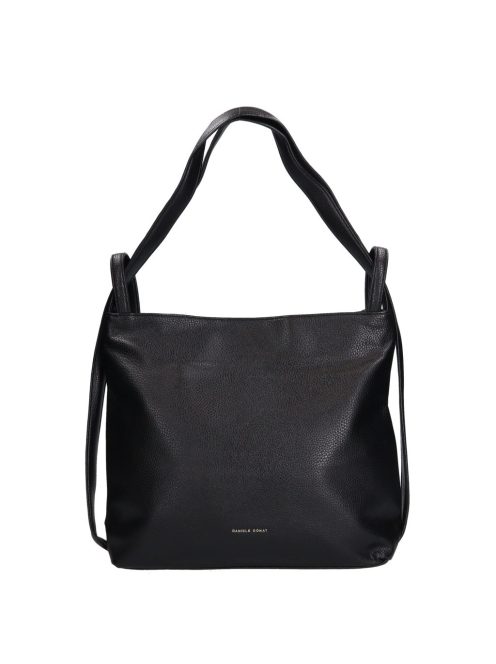 Daniele Donati 01.747.00 fekete női hátizsák és válltáska