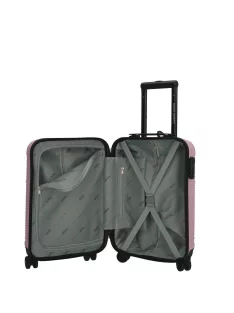 Bőrönd ENRICO BENETTI 39040-50 Louisville Pink S 4 kerekű