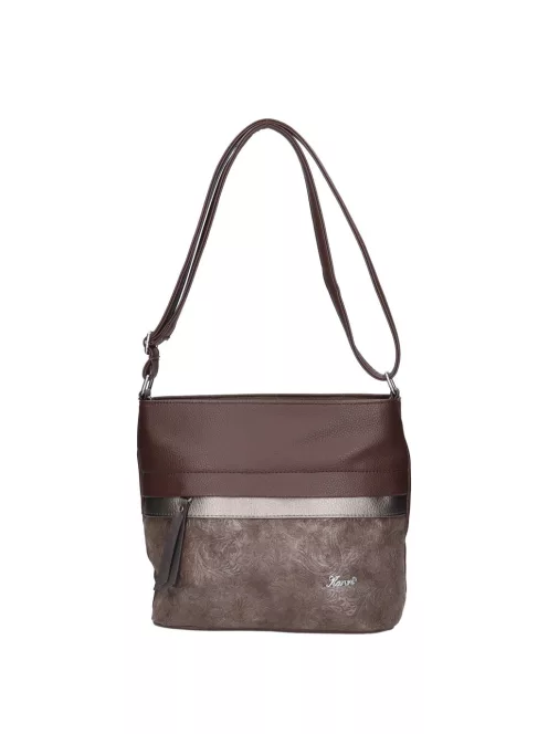 Karen D 325 bis barna virág rostbőr táska