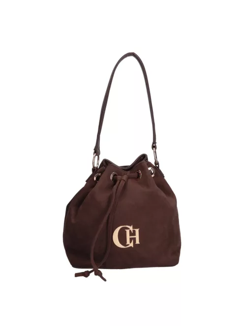 Chiara I 5056 barna velúr rostbőr táska