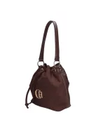 Chiara I 5056 barna velúr rostbőr táska