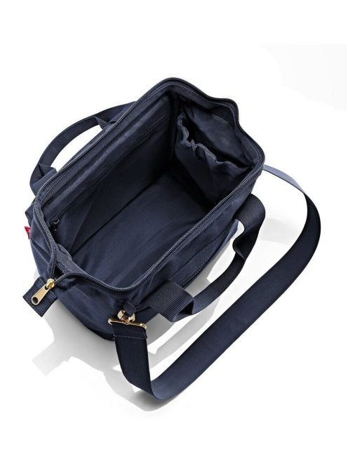 Reisenthel MQ4110 allrounder cross rhombus midnight gold női oldaltáska