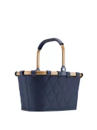 Reisenthel BN4111 carrybag XS frame rhombus midnight gold kicsi bevásárló kosár