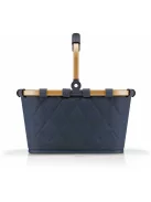 Reisenthel BN4111 carrybag XS frame rhombus midnight gold kicsi bevásárló kosár