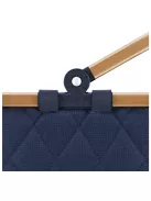 Reisenthel BN4111 carrybag XS frame rhombus midnight gold kicsi bevásárló kosár