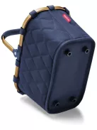 Reisenthel BN4111 carrybag XS frame rhombus midnight gold kicsi bevásárló kosár