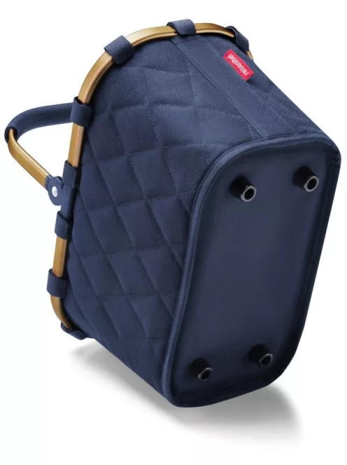 Reisenthel BN4111 carrybag XS frame rhombus midnight gold kicsi bevásárló kosár