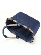 Reisenthel BN4111 carrybag XS frame rhombus midnight gold kicsi bevásárló kosár