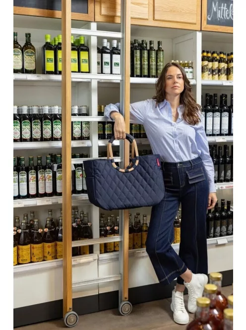 Reisenthel OR4126 loopshopper L midnight gold női bevásárlótáska