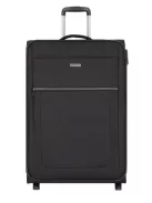 Travelite Valencia 2w L Fekete nagy méretű bőrönd