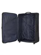 Travelite Valencia 2w L Fekete nagy méretű bőrönd