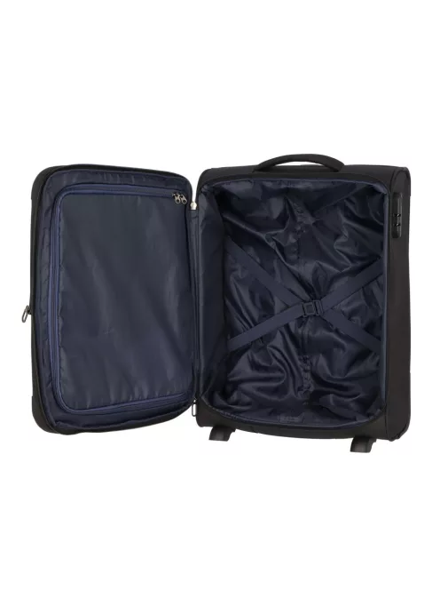 Travelite Valencia 2w S Fekete kabinbőrönd