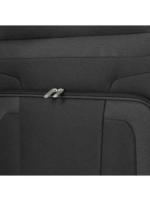 Travelite Orlando L 4w Fekete 4 kerekű nagy méretű bőrönd