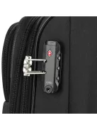 Travelite Orlando L 4w Fekete 4 kerekű nagy méretű bőrönd