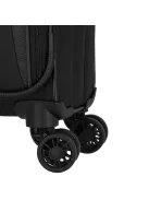 Travelite Orlando M 4w Fekete 4 kerekű közepes bőrönd